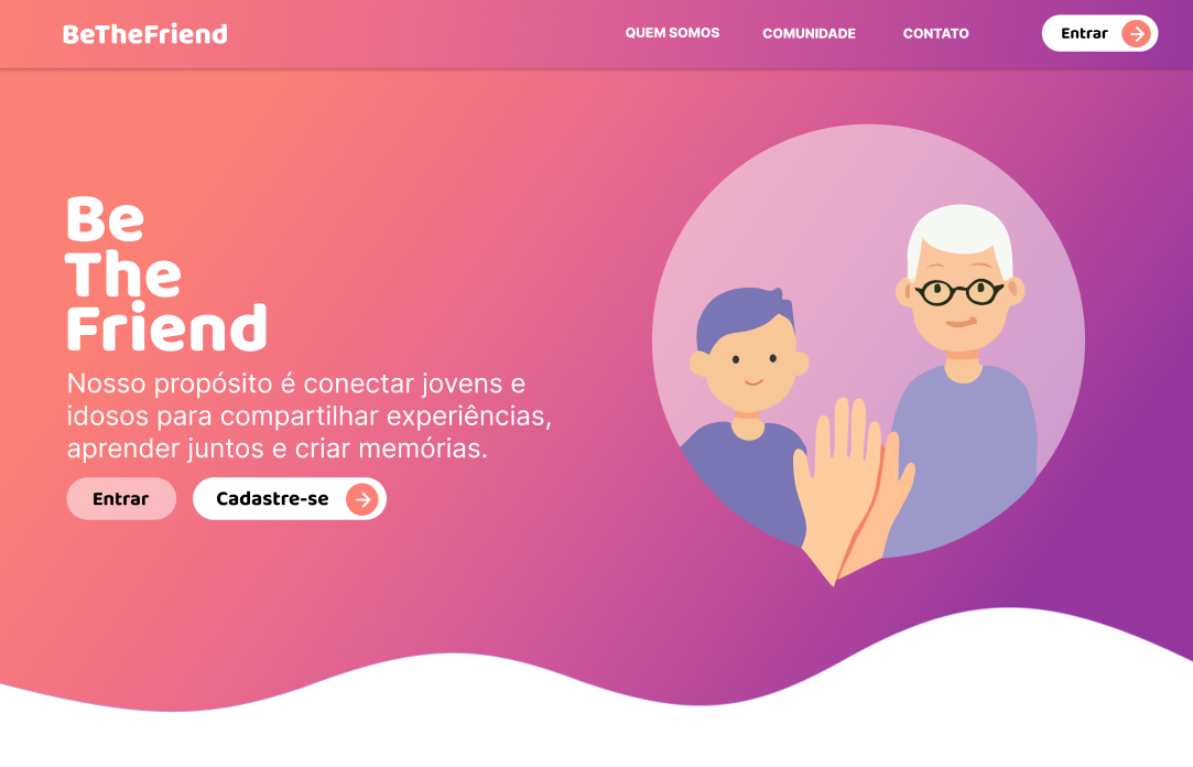 Cover of Be The Friend project